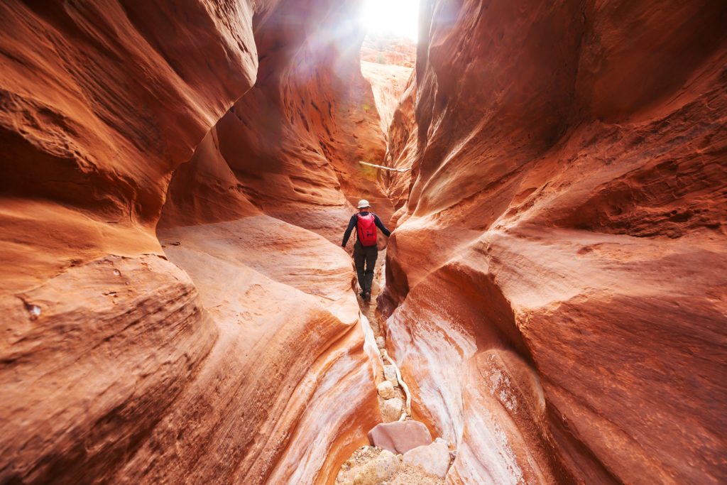 Slot canyon