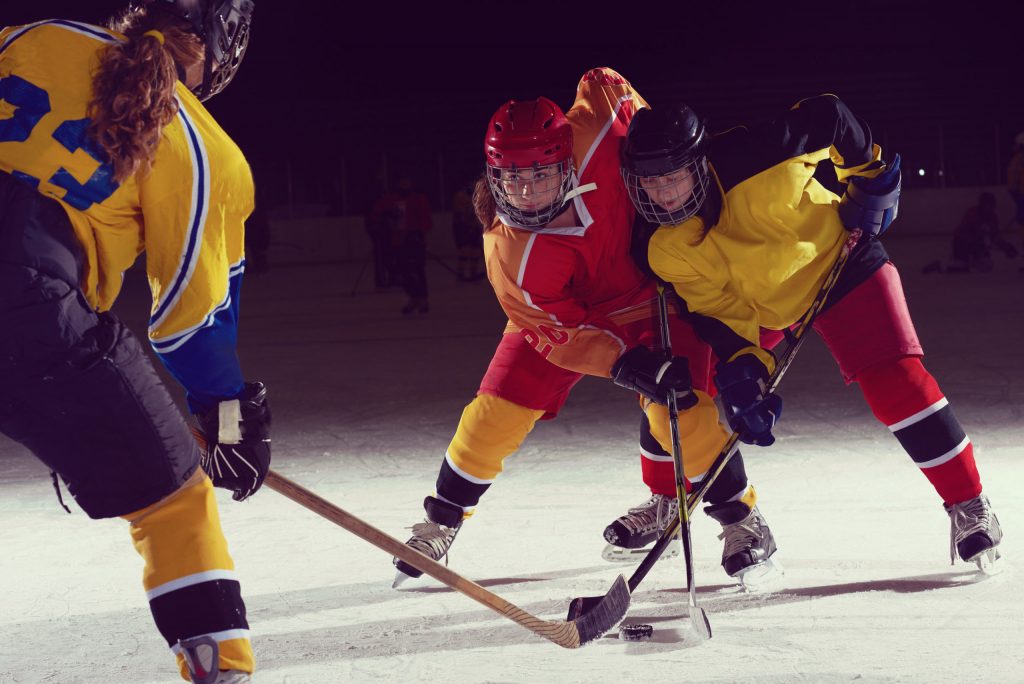 teen ice hockey sport players in action       utc scaled